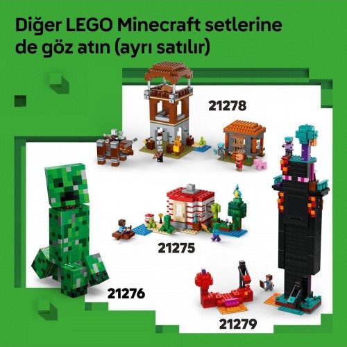 Lego Minecraft Kazma Madeni 21277 Oyuncak Yapım Seti (530 Parça)