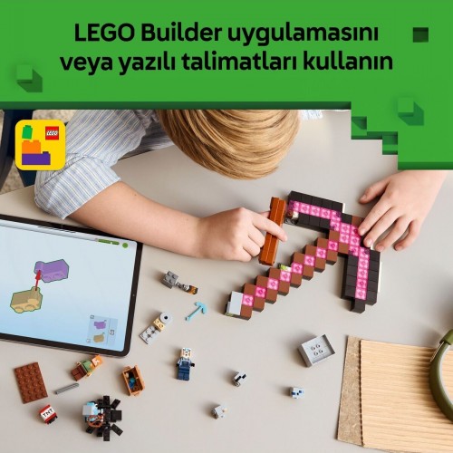 Lego Minecraft Kazma Madeni 21277 Oyuncak Yapım Seti (530 Parça)