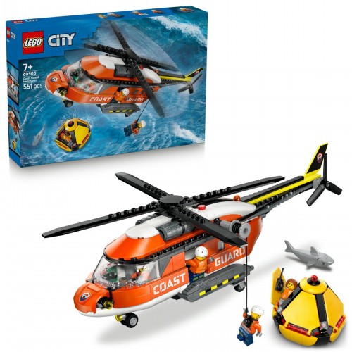 Lego City Sahil Güvenlik Helikopteri 60503 (551 Parça) Oyuncak Yapım Seti 