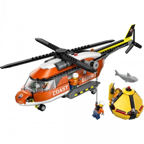 Lego City Sahil Güvenlik Helikopteri 60503 (551 Parça) Oyuncak Yapım Seti 