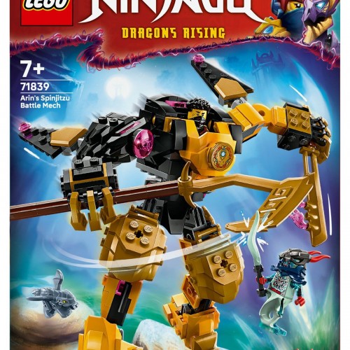 Lego Ninjago Arin’in Spinjitzu Savaş Robotu 71839 Oyuncak Yapım Seti (213 Parça)