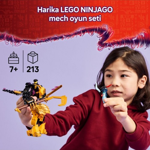 Lego Ninjago Arin’in Spinjitzu Savaş Robotu 71839 Oyuncak Yapım Seti (213 Parça)
