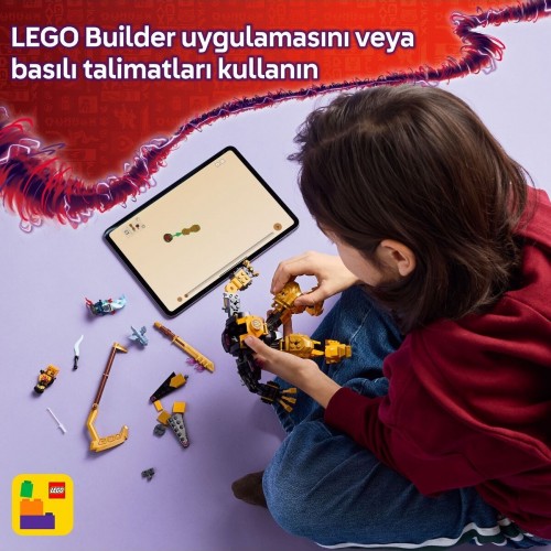 Lego Ninjago Arin’in Spinjitzu Savaş Robotu 71839 Oyuncak Yapım Seti (213 Parça)
