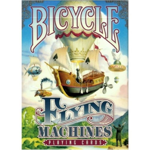 Bicycle Flying Machines Premium Oyun Kağıdı Koleksiyonluk iskambil Kartları Destesi