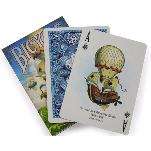 Bicycle Flying Machines Premium Oyun Kağıdı Koleksiyonluk iskambil Kartları Destesi