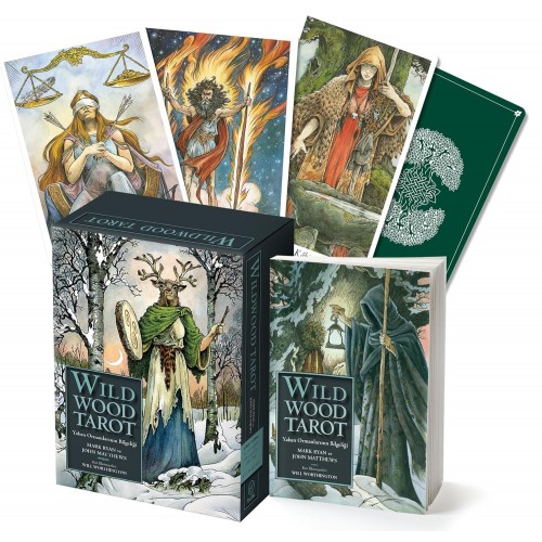 Mark Ryan Wildwood Tarot Yaban Ormanların Bilgeliği Tarot Kartları Destesi 78 Kart ve Kılavuz Kitap