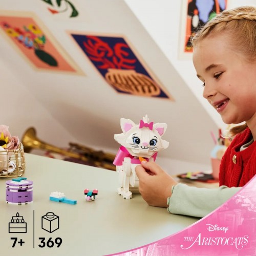 Lego Disney Aristokediler Sevimli Marie 43286 Oyuncak Yapım Seti (369 Parça)