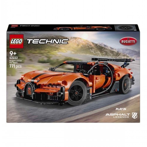 Lego Technic Bugatti Chiron Pur Sport Hiper Araba 42222 (771 Parça)