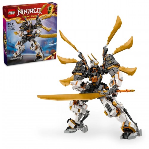 Lego Ninjago Cole'un Titan Ejderha Robotu 71821 Oyuncak Yapım Seti (1055 Parça)
