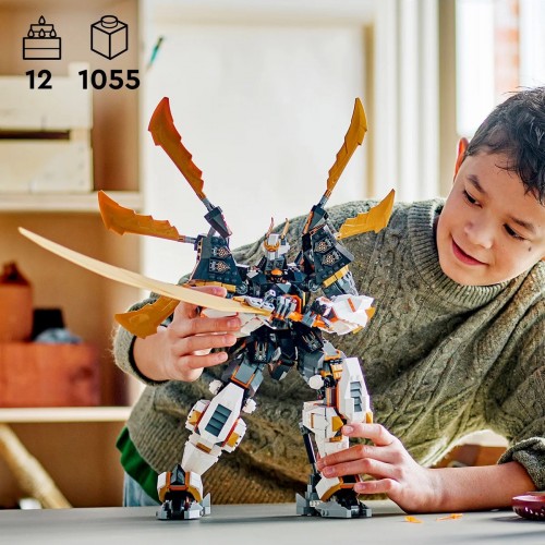 Lego Ninjago Cole'un Titan Ejderha Robotu 71821 Oyuncak Yapım Seti (1055 Parça)