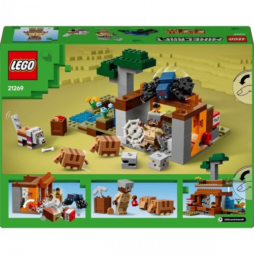 Lego Minecraft® Armadillo Maden Keşfi 21269 (247 Parça)