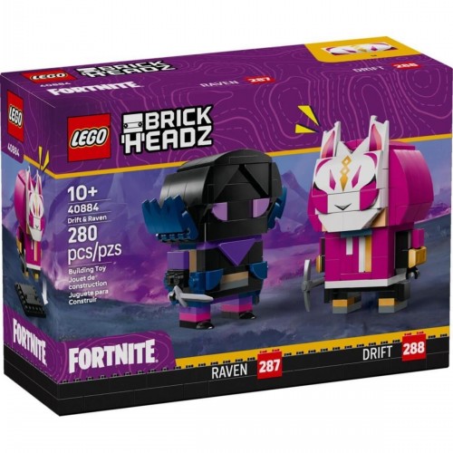 Lego BrickHeadz Fortnite Drift Raven 40884 (280 Parça)