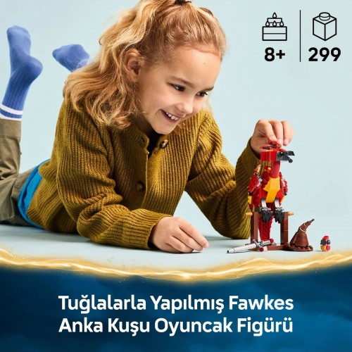 LEGO Harry Potte Fawkes Dumbledore’un Anka Kuşu 76448 Yapım Seti (299P)