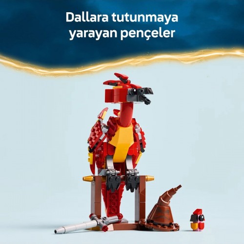 LEGO Harry Potte Fawkes Dumbledore’un Anka Kuşu 76448 Yapım Seti (299P)