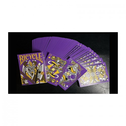 Bicycle Bull Demon King Rebellion Purple Premium Oyun Kağıdı Limited iskambil Kartları Destesi