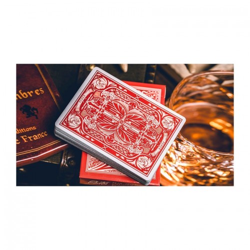 King Star Sanctuary Red Premium Oyun Kağıdı Limited Edition Koleksiyonluk iskambil Kartları