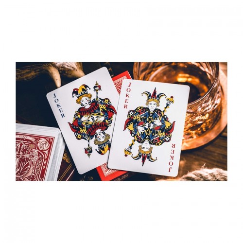 King Star Sanctuary Red Premium Oyun Kağıdı Limited Edition Koleksiyonluk iskambil Kartları