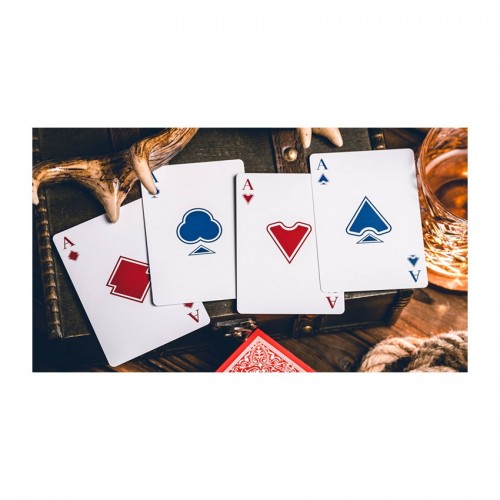 King Star Sanctuary Red Premium Oyun Kağıdı Limited Edition Koleksiyonluk iskambil Kartları