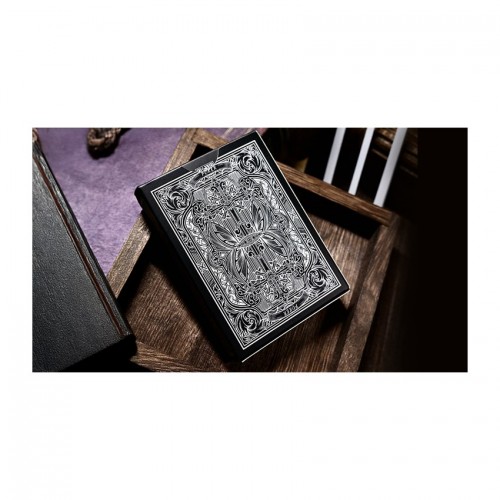 King Star Sanctuary Black Premium Oyun Kağıdı Koleksiyonluk iskambil Kartları