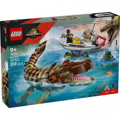 LEGO Jurassic World Mosasaurus Tekne Görevi Lego 76974 (858 Parça)