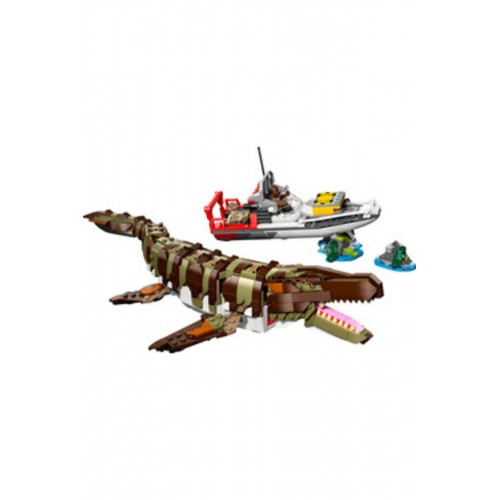 LEGO Jurassic World Mosasaurus Tekne Görevi Lego 76974 (858 Parça)
