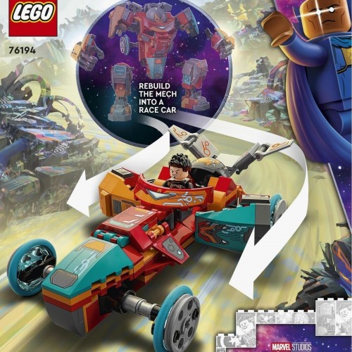 LEGO Marvel Tony Stark’ın Sakaarian Iron Man’i 76194 (369 Parça)