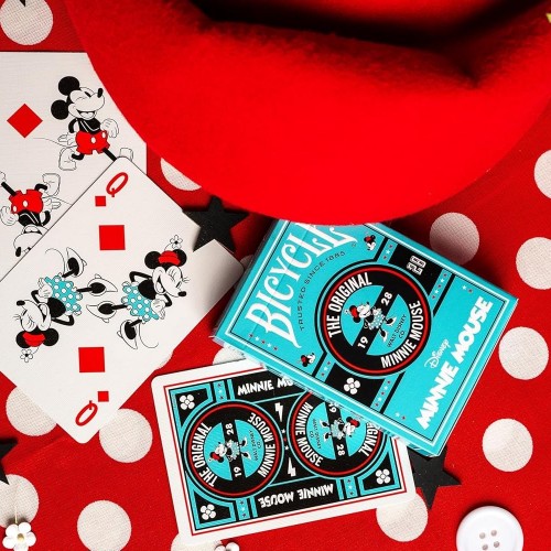 Bicycle Disney Classic Minnie Mouse Premium Oyun Kağıdı Koleksiyonluk iskambil Kartları Destesi