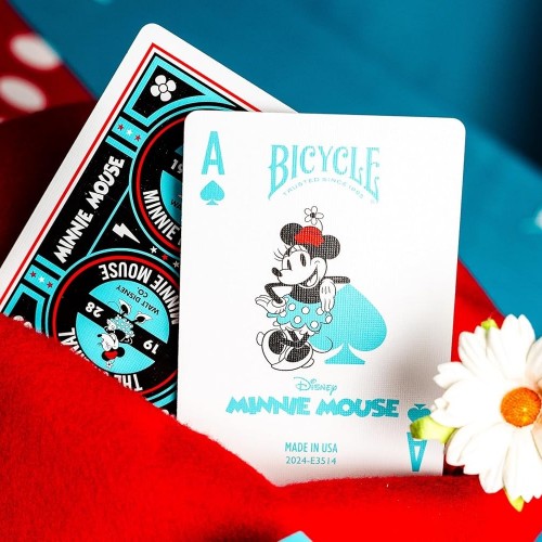 Bicycle Disney Classic Minnie Mouse Premium Oyun Kağıdı Koleksiyonluk iskambil Kartları Destesi