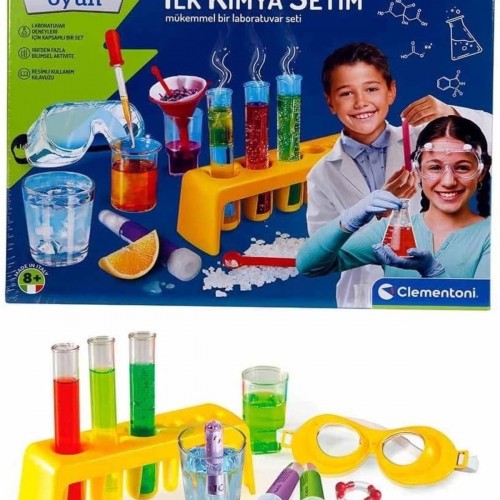 Clementoni Bilim ve Oyun İlk Kimya Deney Seti