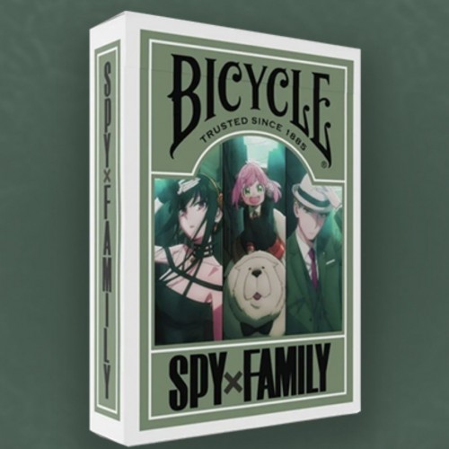 Bicycle Spy x Family (Casus x Ailesi) Premium Oyun Kağıdı Koleksiyonluk iskambil Kartları Destesi