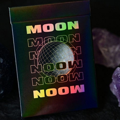 King Star Moon (Black Holo) Premium Oyun Kağıdı  Koleksiyonluk iskambil Kartları Destesi