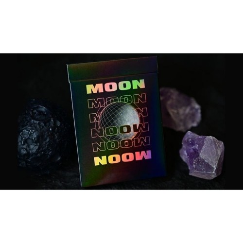King Star Moon (Black Holo) Premium Oyun Kağıdı  Koleksiyonluk iskambil Kartları Destesi