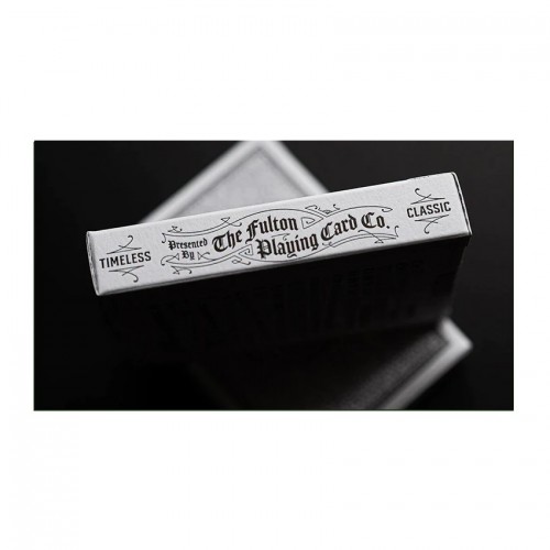 Bicycle Smoke & Mirrors x Fulton White Oyun Kağıdı Limited Edition iskambil Kartları Destesi Bicycle Smoke & Mirrors x Fulton White Oyun Kağıdı Limited Edition iskambil Kartları Destesi
