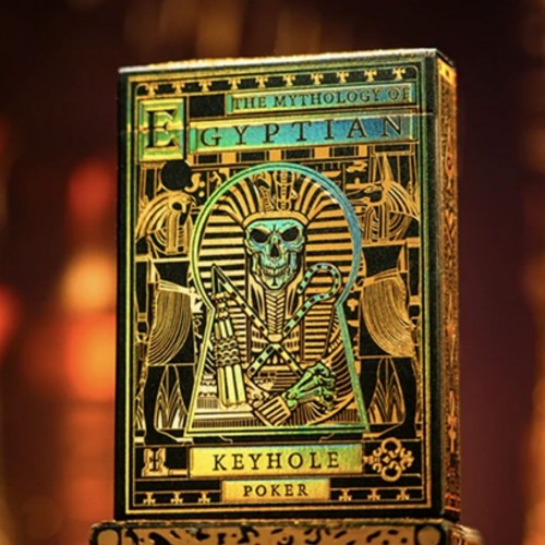 TCC Keyhole Egyptian Mythology  Premium Oyun Kağıdı Koleksiyonluk iskambil Kartları Destesi