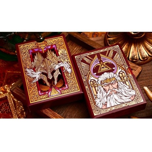 King Star Hidden Light The Norse Myths Series (Odin) Premium Oyun Kağıdı iskambil Kartları Destesi King Star Hidden Light The Norse Myths Series (Odin) Premium Oyun Kağıdı iskambil Kartları Destesi