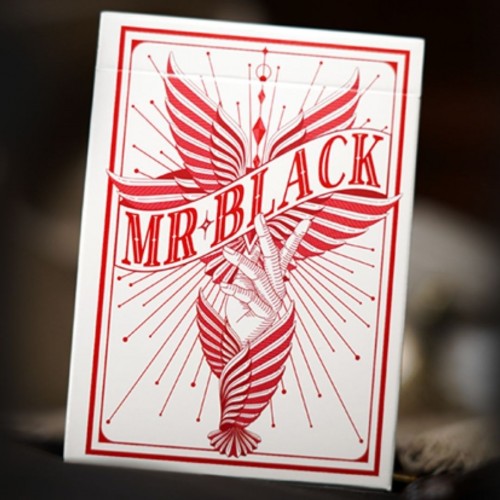 Bicycle Mr. Black V2 (Red) Premium Oyun Kağıdı Koleksiyonluk iskambil Kartları Destesi Bicycle Mr. Black V2 (Red) Premium Oyun Kağıdı Koleksiyonluk iskambil Kartları Destesi