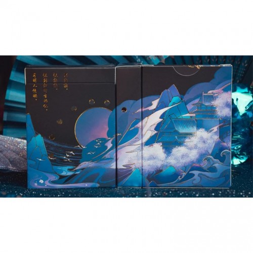 King Star Flower Moon V1 Premium Oyun Kağıdı Limited Edition Koleksiyonluk iskambil Kartları King Star Flower Moon V1 Premium Oyun Kağıdı Limited Edition Koleksiyonluk iskambil Kartları