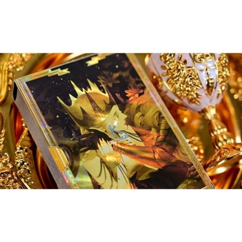 King Star King Arthur V2 (Golden Dawn) Premium Oyun Kağıdı iskambil Kartları Destesi King Star King Arthur V2 (Golden Dawn) Premium Oyun Kağıdı iskambil Kartları Destesi