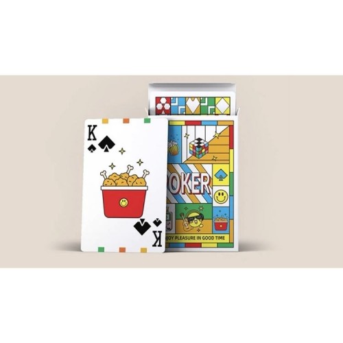 Wanquan Enjoy Pleasure in Good Times Premium Oyun Kağıdı iskambil Kartları Destesi