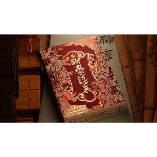 Room One Strange Tales from a Chinese Studio HUPO-Red Premium Oyun Kağıdı iskambil Kartları Destesi Room One Strange Tales from a Chinese Studio HUPO-Red Premium Oyun Kağıdı iskambil Kartları Destesi