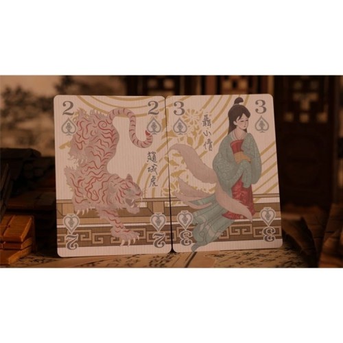 Room One Strange Tales from a Chinese Studio HUPO-Red Premium Oyun Kağıdı iskambil Kartları Destesi Room One Strange Tales from a Chinese Studio HUPO-Red Premium Oyun Kağıdı iskambil Kartları Destesi
