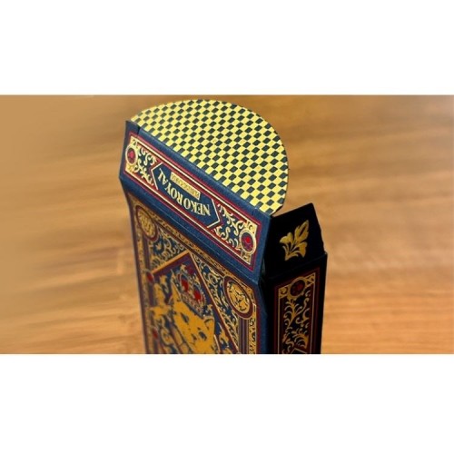 WJPC Neko Royal Blue Premium Oyun Kağıdı Koleksiyonluk iskambil Kartları Destesi