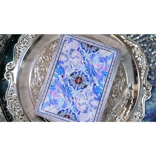 King Star King Arthur V2 (Silver Fairyland) Premium Oyun Kağıdı iskambil Kartları Destesi King Star King Arthur V2 (Silver Fairyland) Premium Oyun Kağıdı iskambil Kartları Destesi