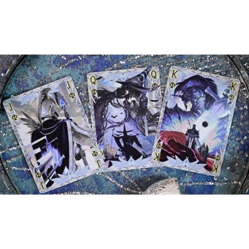 King Star King Arthur V2 (Silver Fairyland) Premium Oyun Kağıdı iskambil Kartları Destesi King Star King Arthur V2 (Silver Fairyland) Premium Oyun Kağıdı iskambil Kartları Destesi