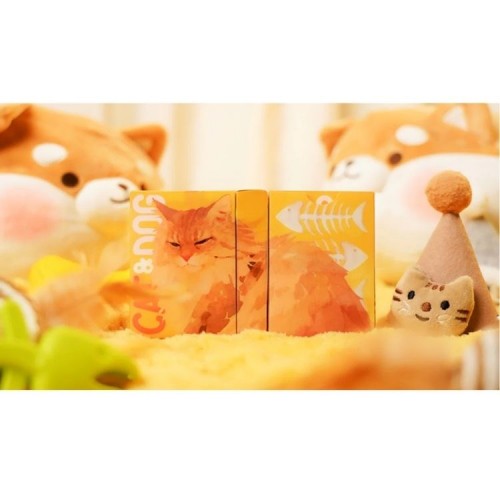 TCC Cat & Dog Premium Oyun Kağıdı iskambil Kartları Destesi - iskambil Kağıdı TCC Cat & Dog Premium Oyun Kağıdı iskambil Kartları Destesi - iskambil Kağıdı