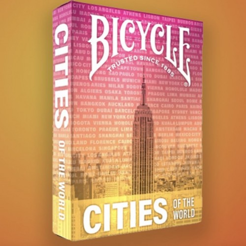 Bicycle Cities of the World (Dünya Şehirleri) Premium Oyun Kağıdı iskambil Kartları Destesi Bicycle Cities of the World (Dünya Şehirleri) Premium Oyun Kağıdı iskambil Kartları Destesi
