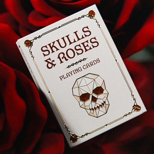 WJPC Skulls & Roses Premium Oyun Kağıdı iskambil Kartları Destesi