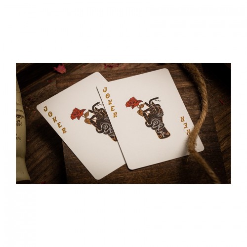 TWPCC Palmistry Golden Ivory Premium Oyun Kağıdı Limited Edition Koleksiyonluk iskambil Kartları TWPCC Palmistry Golden Ivory Premium Oyun Kağıdı Limited Edition Koleksiyonluk iskambil Kartları