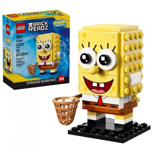 Lego Brickheadz Spongebob Squarepants Figure 40858 Lego Brickheadz Spongebob Squarepants Figure 40858