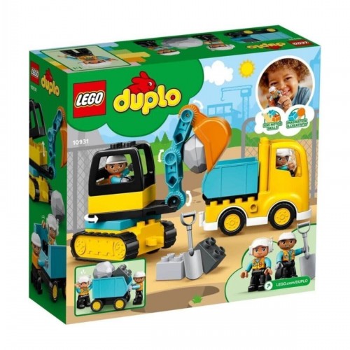 LEGO DUPLO 10931 Kamyon ve Paletli Ekskavatör LEGO DUPLO 10931 Kamyon ve Paletli Ekskavatör